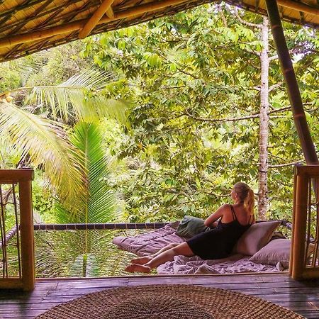 Vila Eco Bamboo Island Bali - Bamboo House #4 Selat Exteriér fotografie