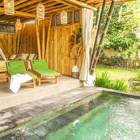 Vila Eco Bamboo Island Bali - Bamboo House #4 Selat Exteriér fotografie