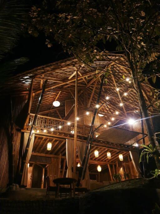 Vila Eco Bamboo Island Bali - Bamboo House #4 Selat Exteriér fotografie