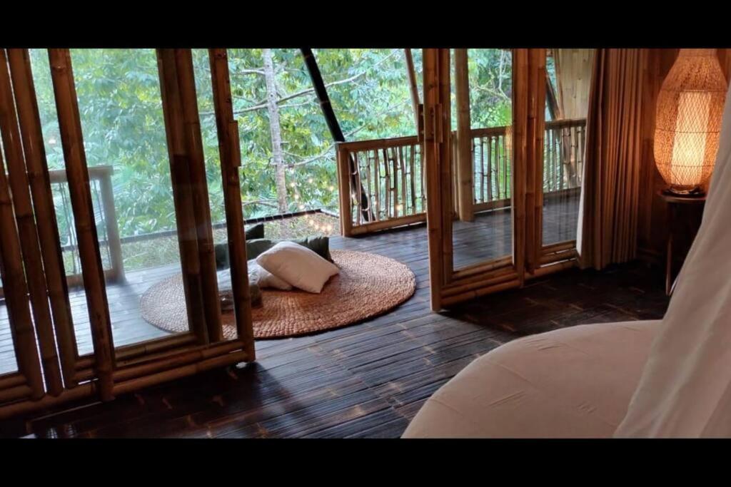 Vila Eco Bamboo Island Bali - Bamboo House #4 Selat Exteriér fotografie